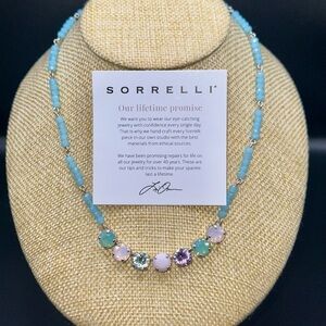 Sorrelli Pastel Blue and Lavender Necklace